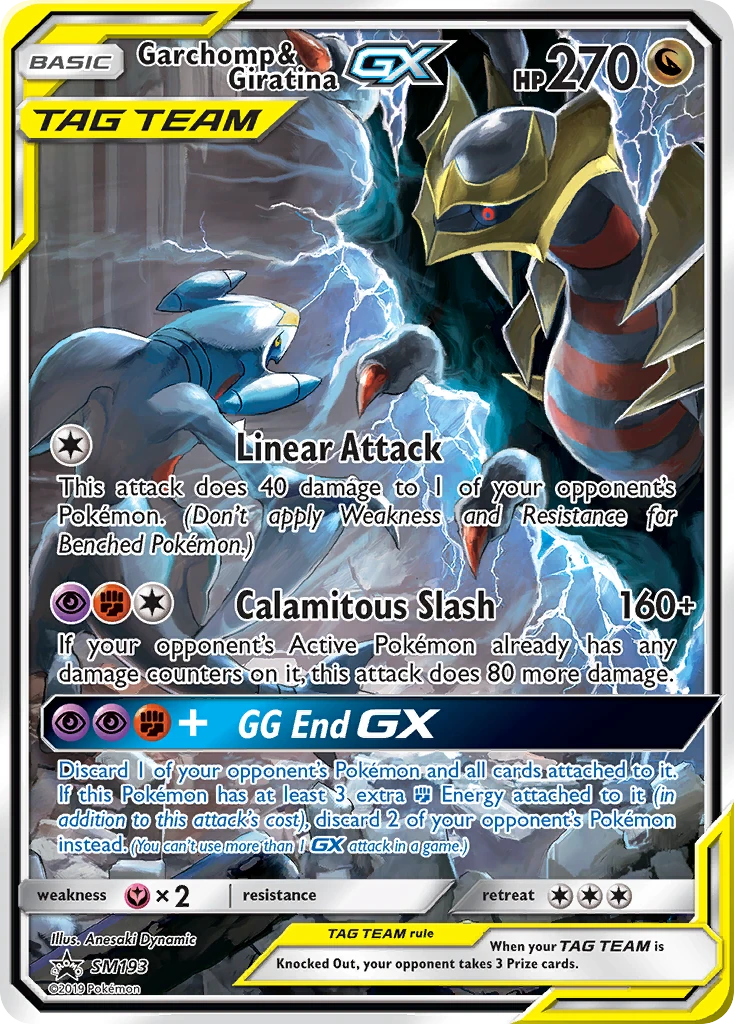 Garchomp & Giratina GX SM193/248