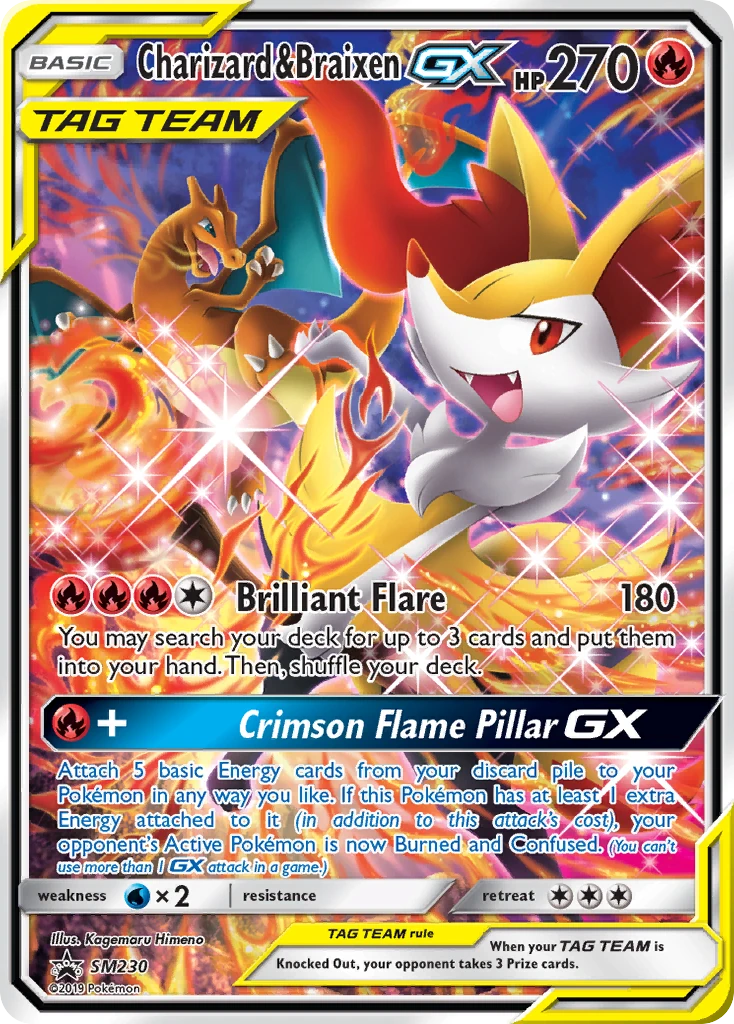 Charizard & Braixen GX SM230/248