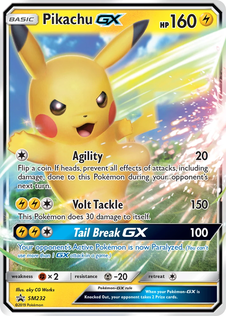 Pikachu GX SM232/248