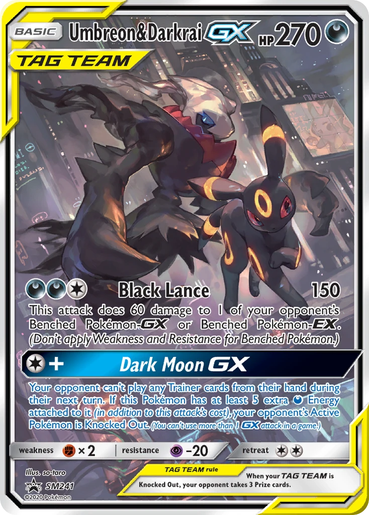 Umbreon & Darkrai GX SM241/248