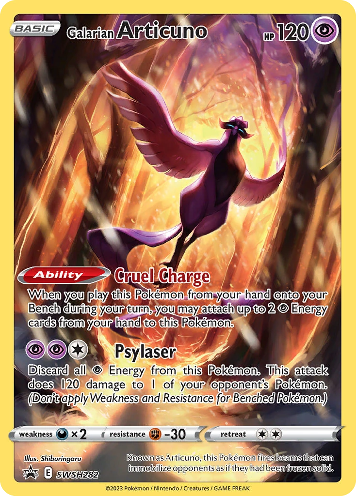 Galarian Articuno SWSH282/307