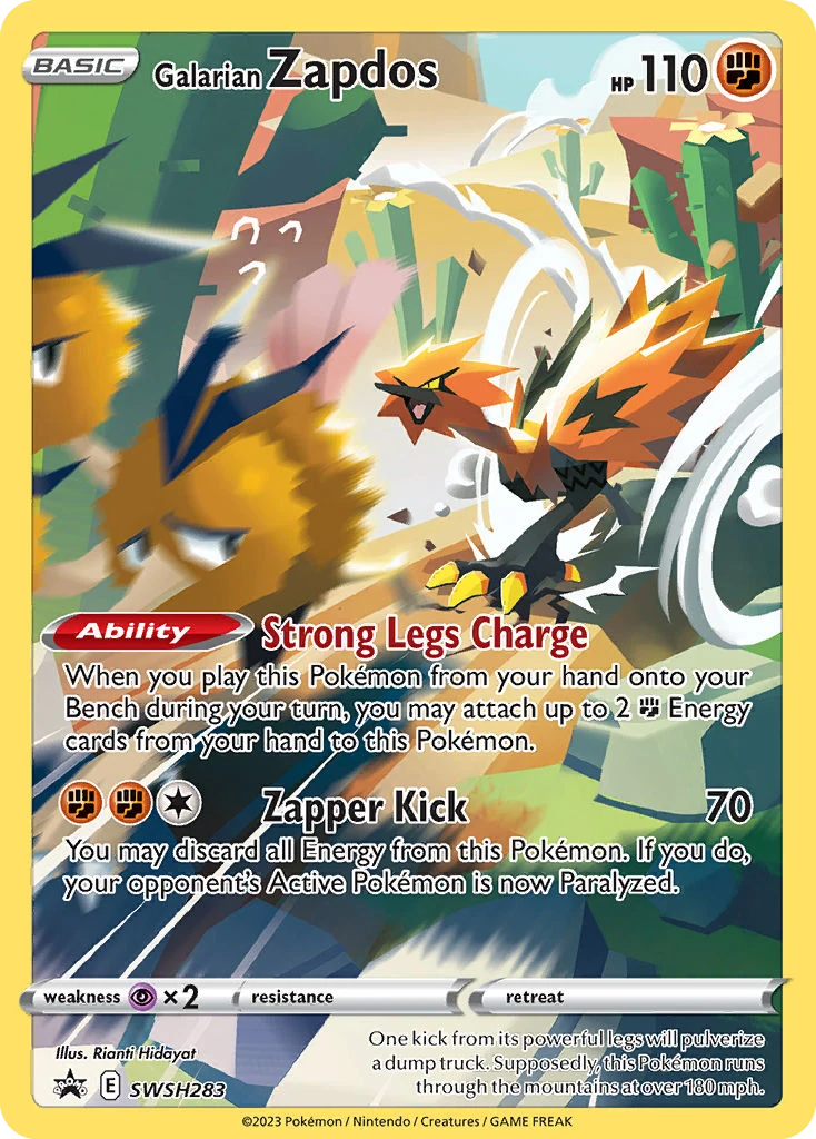 Galarian Zapdos SWSH283/307