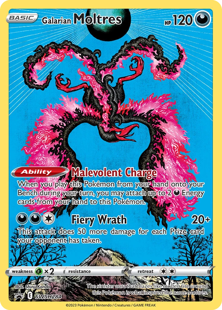 Galarian Moltres SWSH284/307