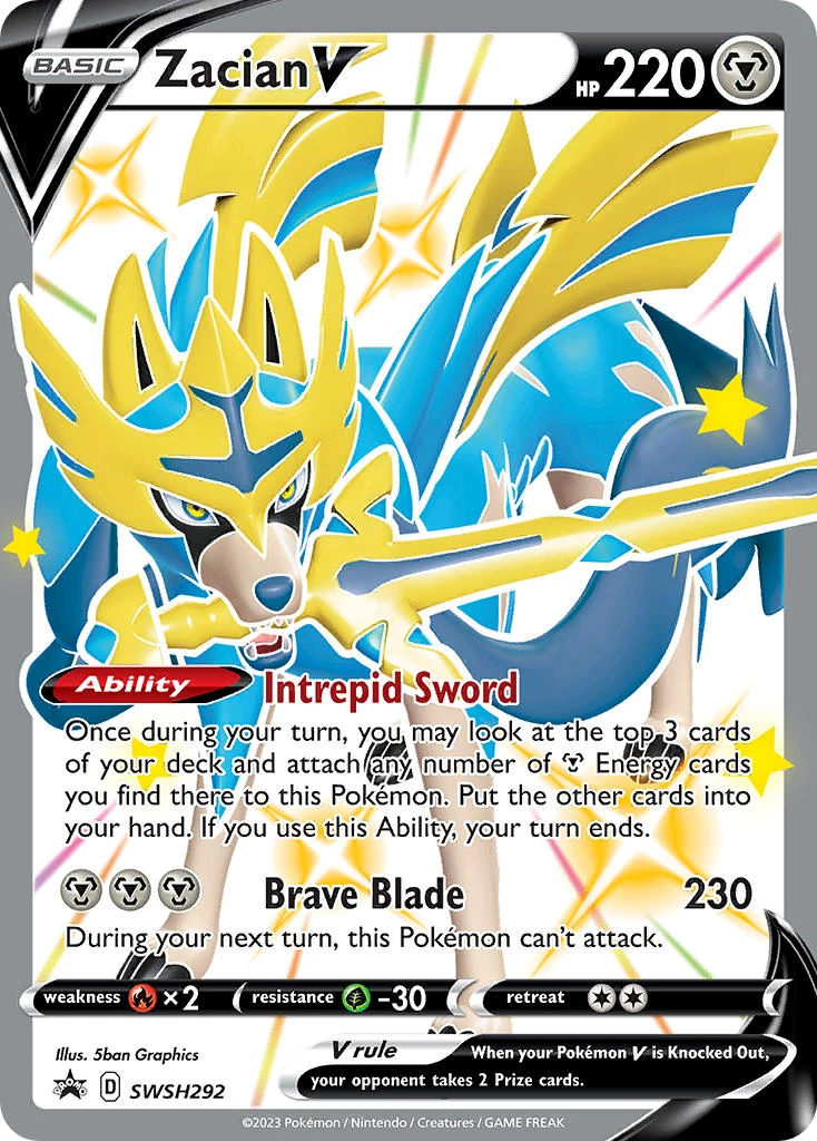 Zacian V SWSH292/307