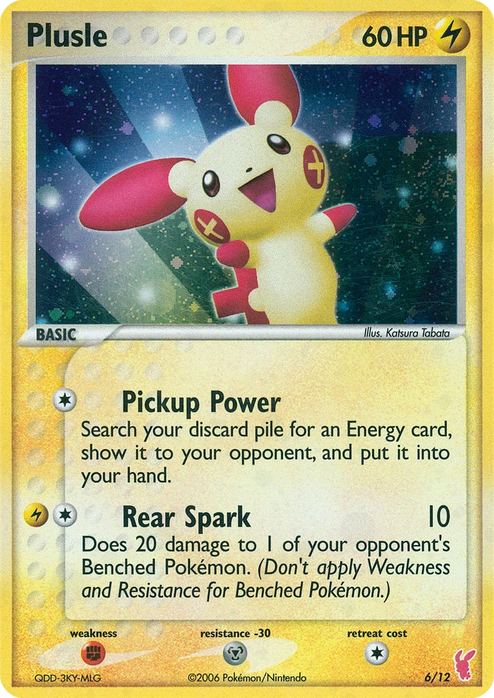 Plusle 6/12