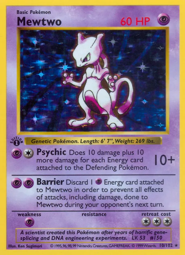 Mewtwo 10/102