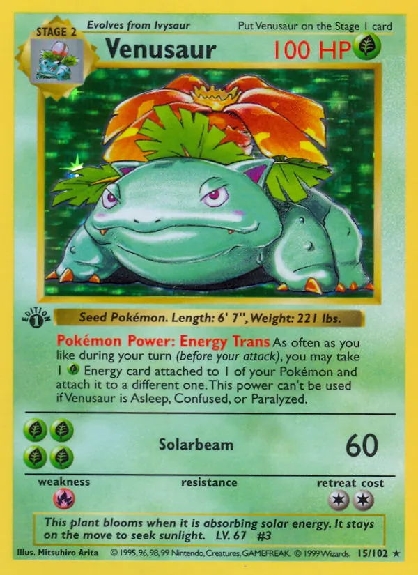 Venusaur 15/102