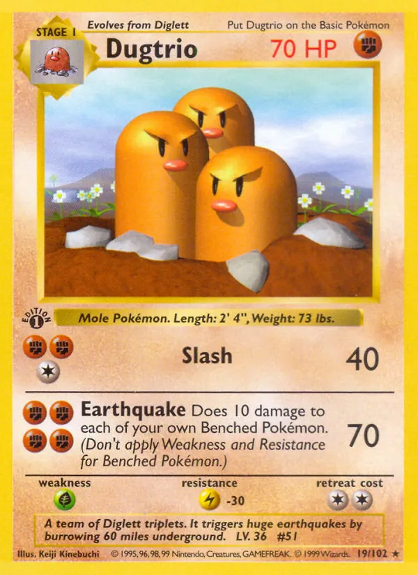 Dugtrio 19/102