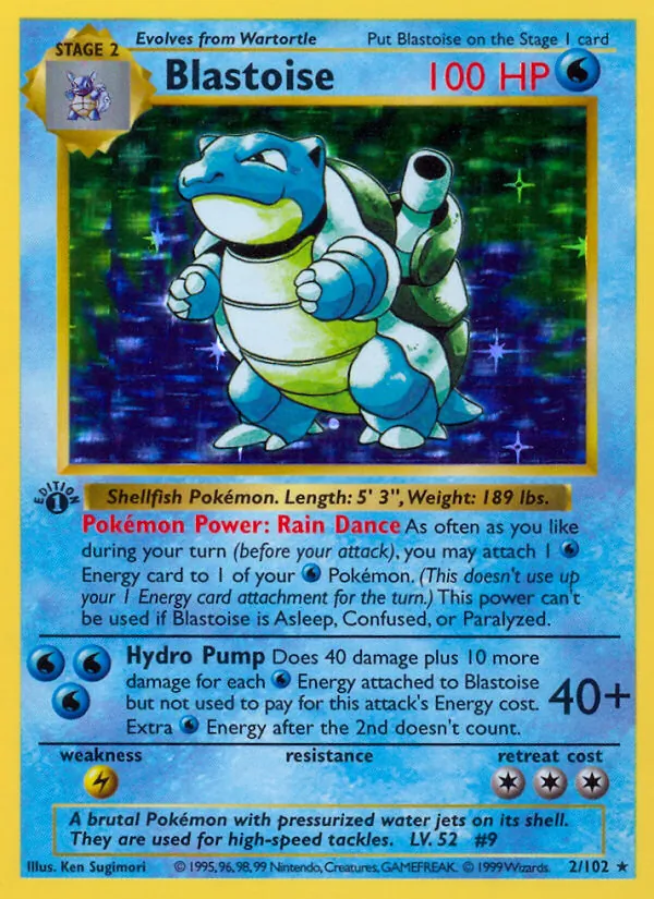 Blastoise 2/102