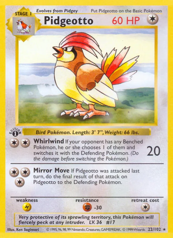 Pidgeotto 22/102