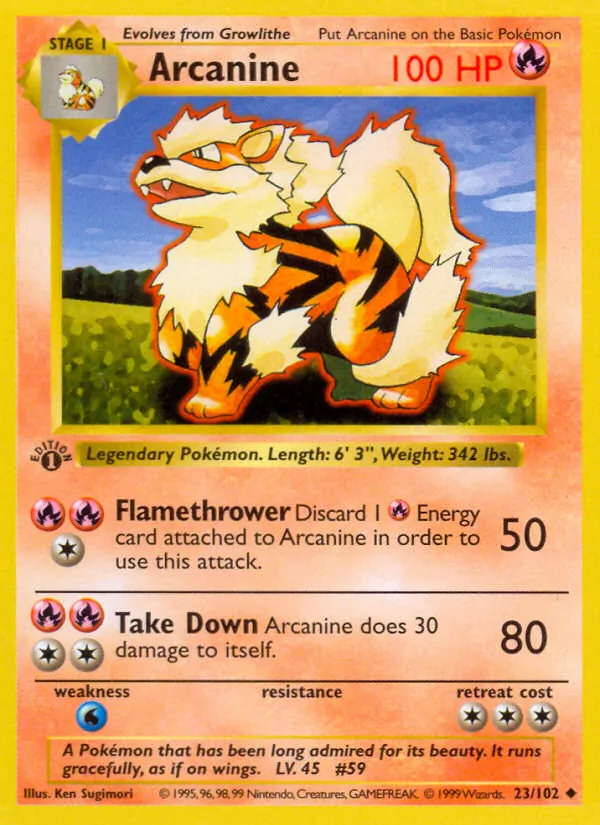 Arcanine 23/102
