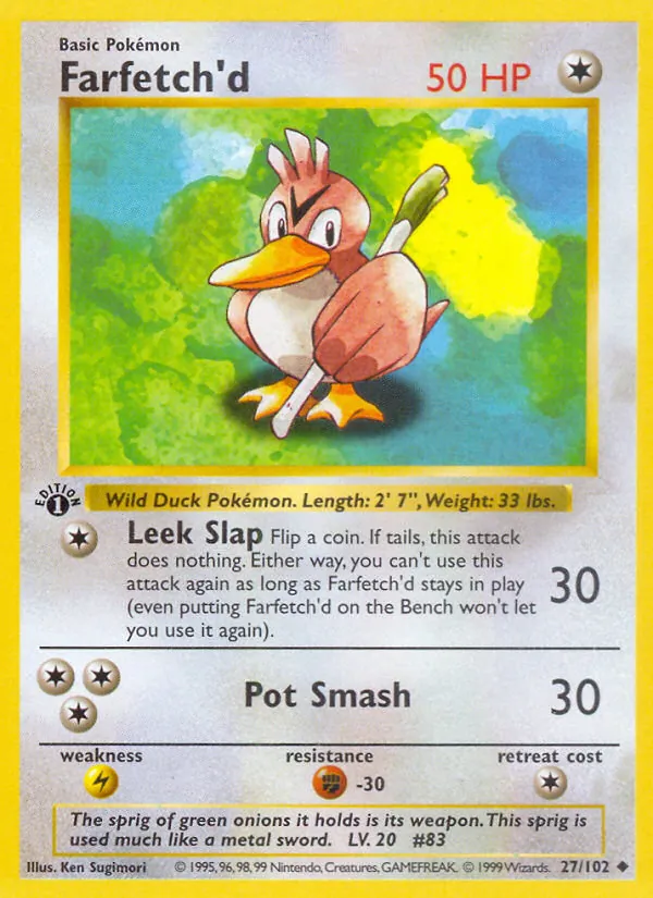 Farfetch'd 27/102