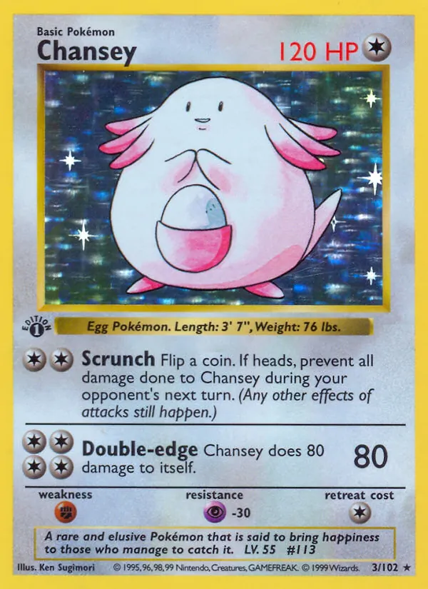 Chansey 3/102