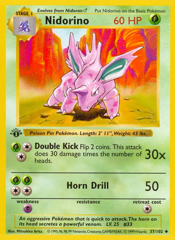 Nidorino 37/102