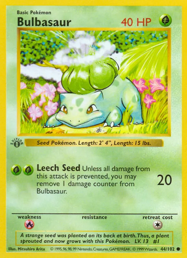 Bulbasaur 44/102