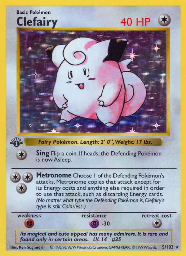 Clefairy 5/102
