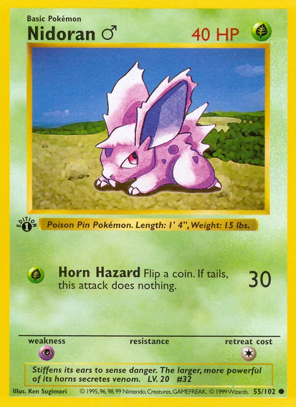 Nidoran♂ 55/102