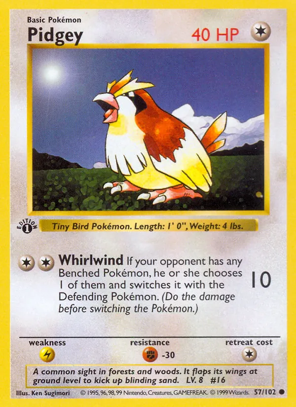 Pidgey 57/102
