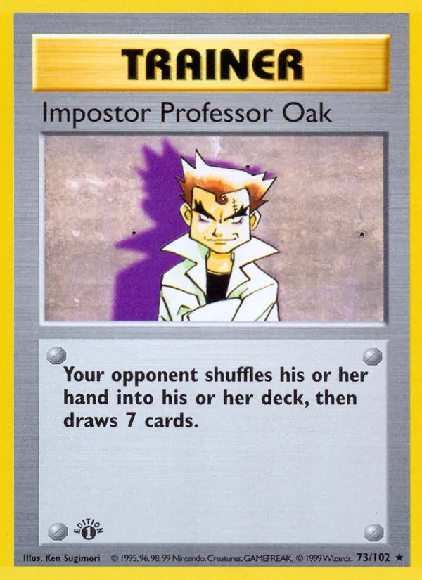 Impostor Professor Oak 73/102