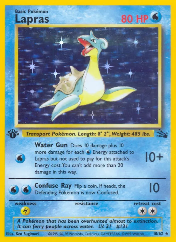 Lapras 10/62
