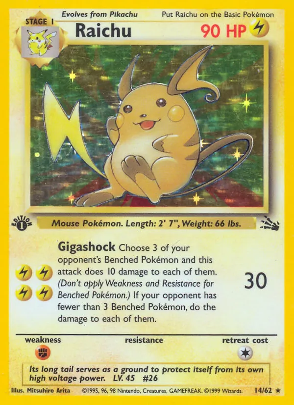 Raichu 14/62