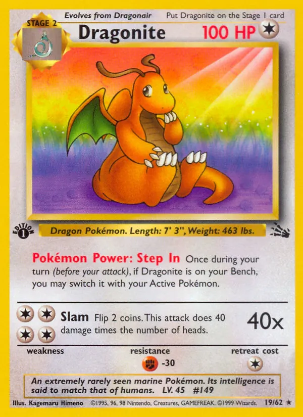Dragonite 19/62