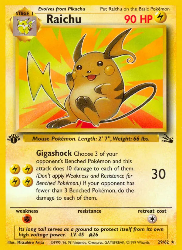 Raichu 29/62