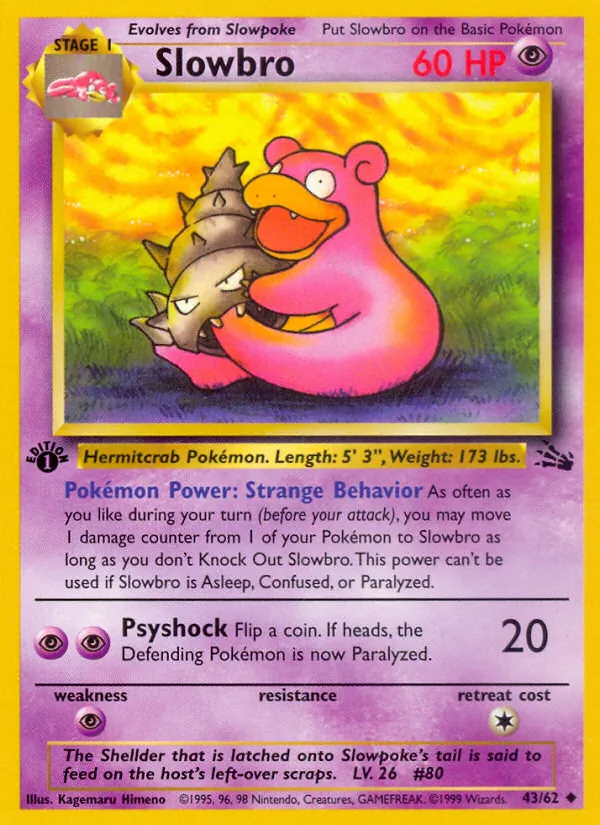 Slowbro 43/62