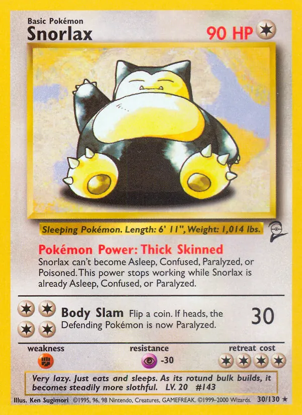 Snorlax 30/130