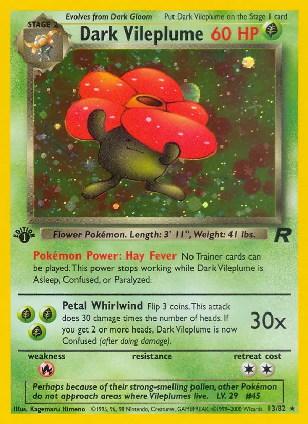 Dark Vileplume 13/82