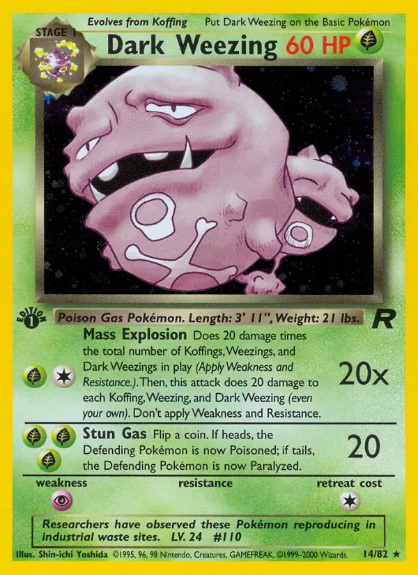 Dark Weezing 14/82
