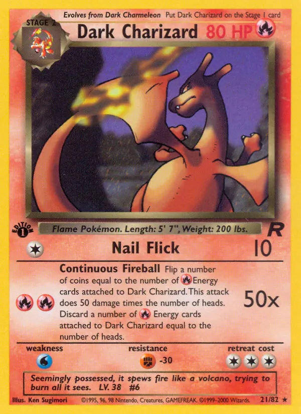 Dark Charizard 21/82