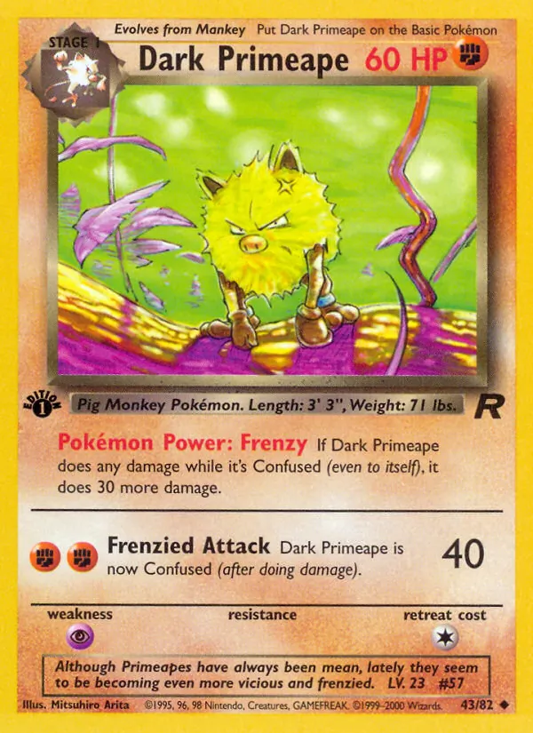 Dark Primeape 43/82