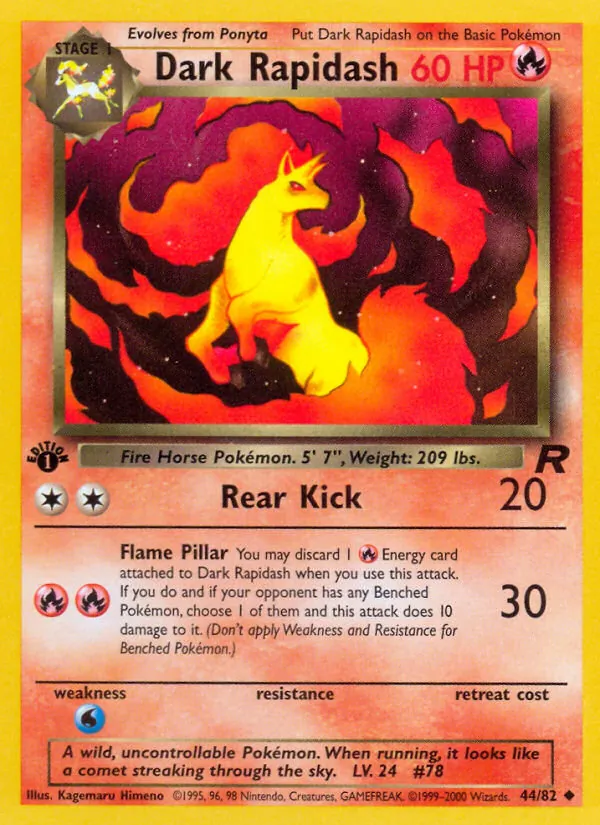 Dark Rapidash 44/82