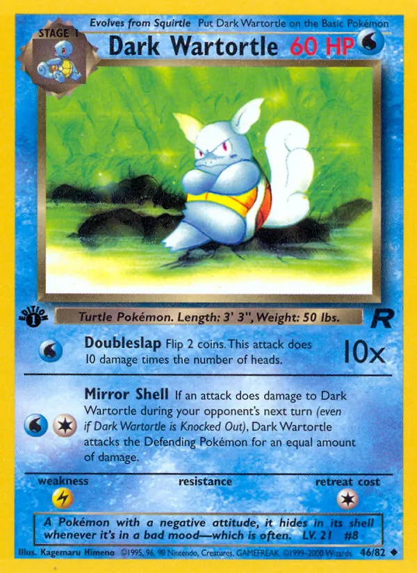 Dark Wartortle 46/82