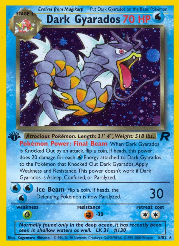 Dark Gyarados 8/82
