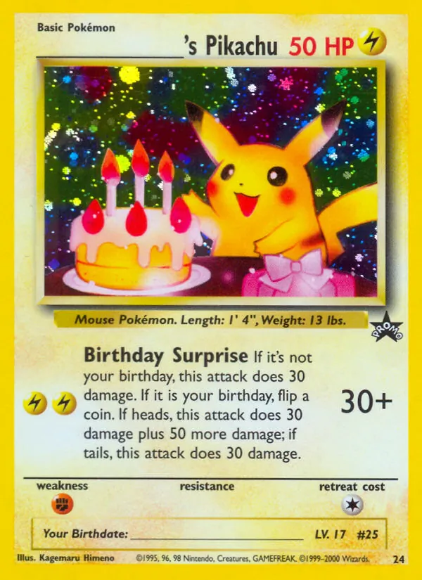 ___________'s Pikachu 24/53