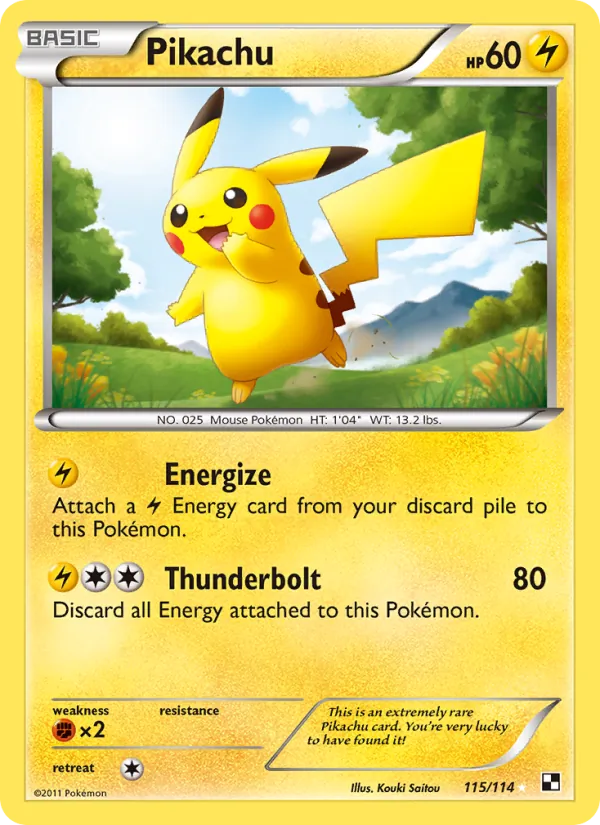 Pikachu 115/114