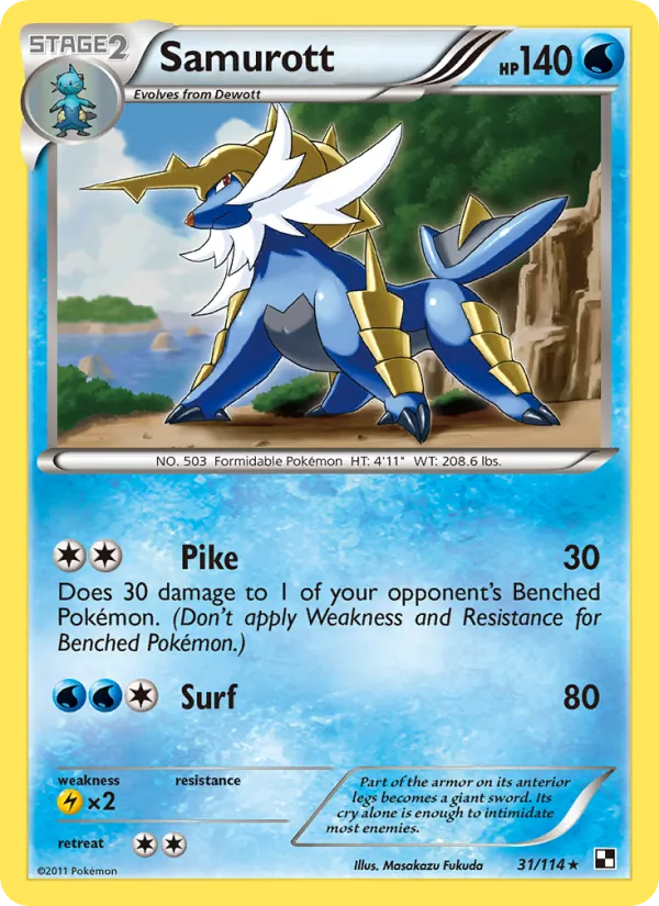 Samurott 31/114
