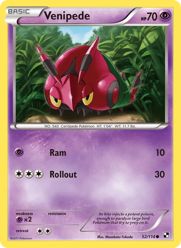 Venipede 52/114