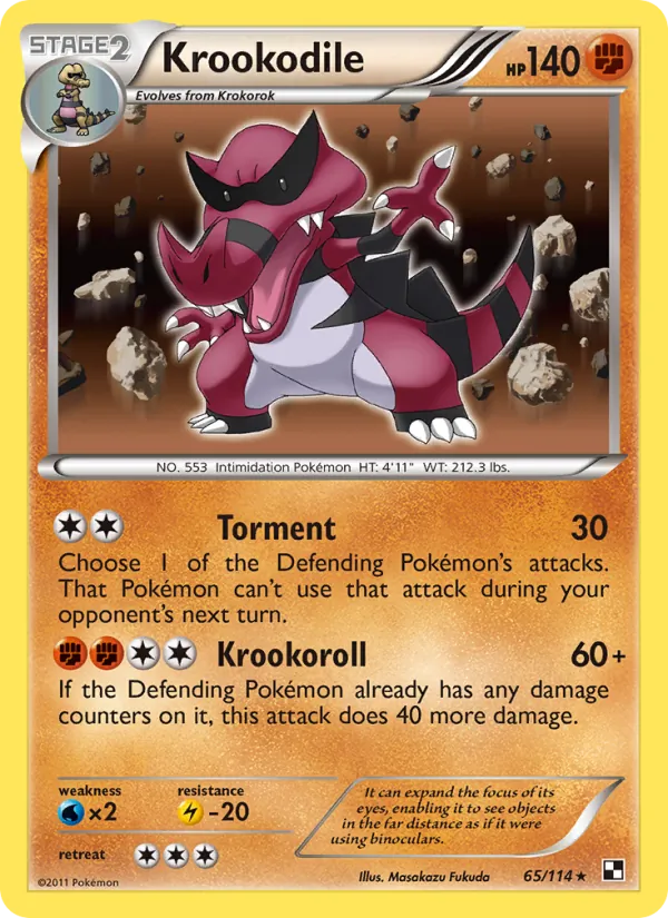 Krookodile 65/114
