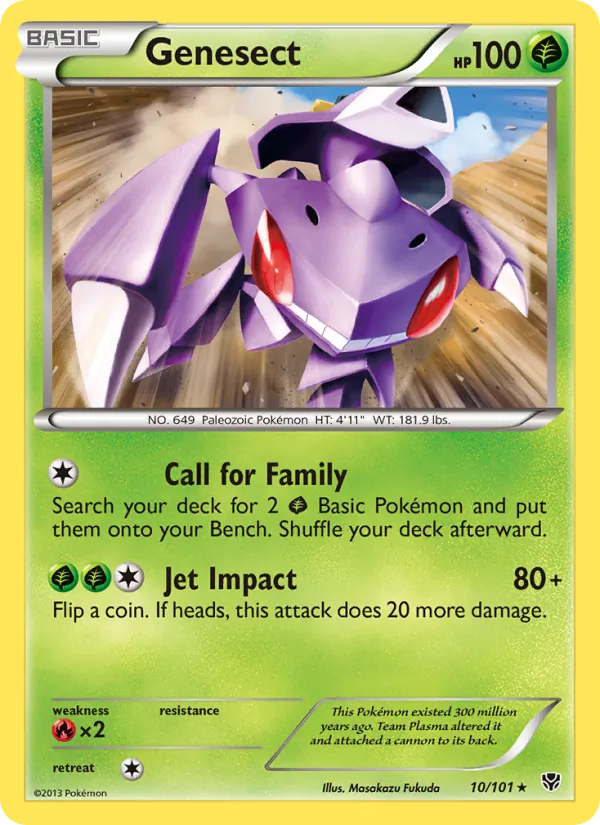 Genesect 10/101