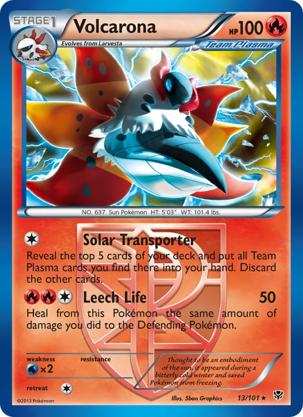 Volcarona 13/101