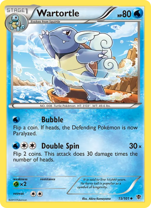 Wartortle 15/101