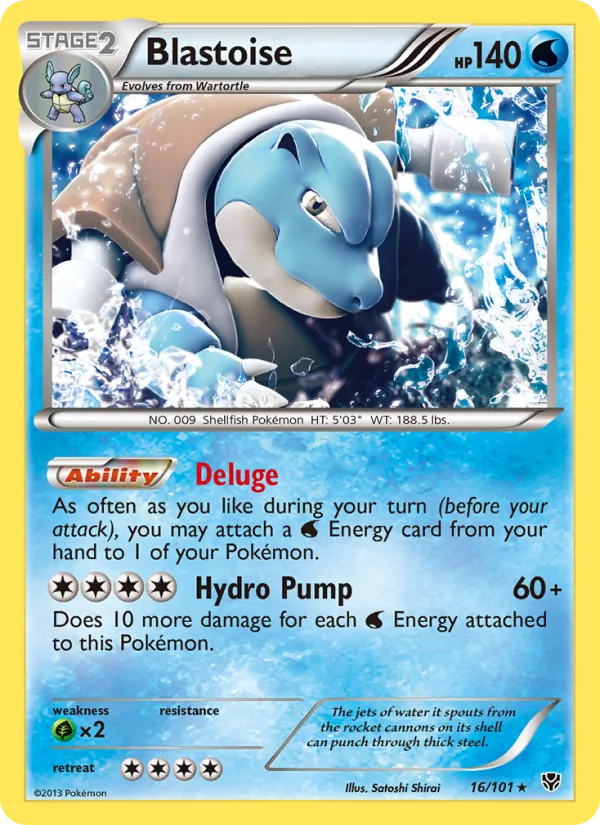 Blastoise 16/101