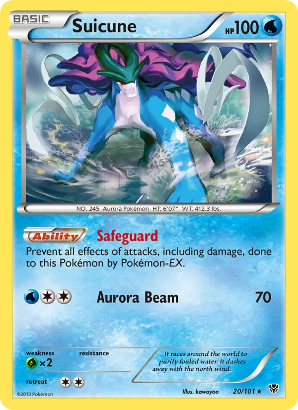 Suicune 20/101