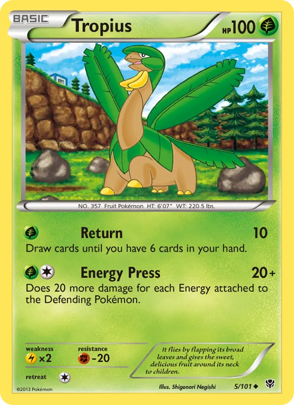 Tropius 5/101