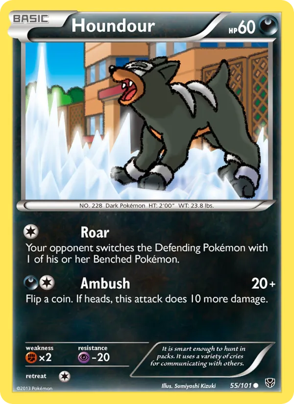 Houndour 55/101
