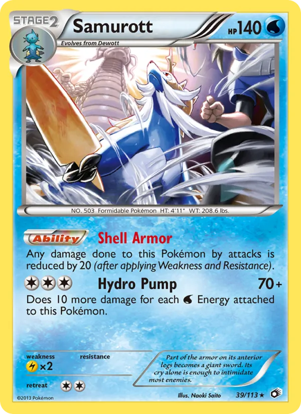 Samurott 39/113