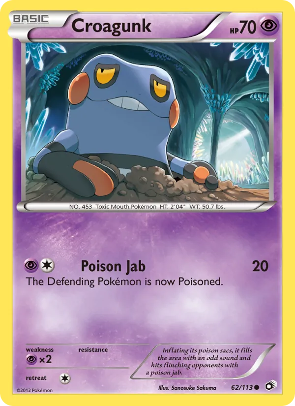 Croagunk 62/113